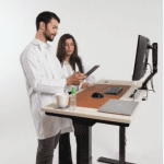 Flake Dual Motorized Desk