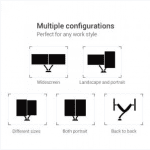 Laptop mount dual Pro