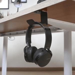 headphone holder Perfect for keeping small hangable items such as headphones, bags, or keys organized and within easy reach