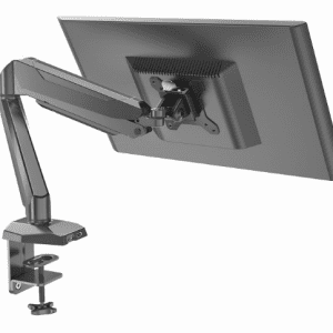 Triple Monitor Arm Features Supports three monitors up to 27" in size when measured diagonally