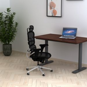 Dostal desk A functional desk with simple design for your comfort either at home or at office, its oval shaped leg provides high stability and unique look.