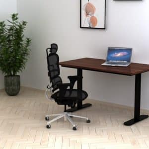 Dostal desk A functional desk with simple design for your comfort either at home or at office, its oval shaped leg provides high stability and unique look.