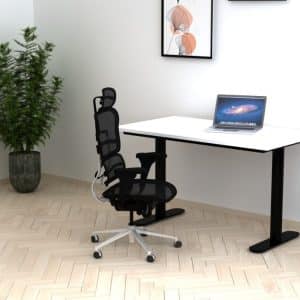 Dostal desk A functional desk with simple design for your comfort either at home or at office, its oval shaped leg provides high stability and unique look.