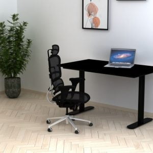 Dostal desk A functional desk with simple design for your comfort either at home or at office, its oval shaped leg provides high stability and unique look.