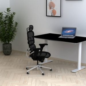 Dostal desk A functional desk with simple design for your comfort either at home or at office, its oval shaped leg provides high stability and unique look.