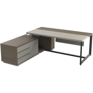 Juzoor L Shaped Executive Table 2.4 Left