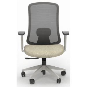 Raha Mid Back Chair Without HeadRest Grey