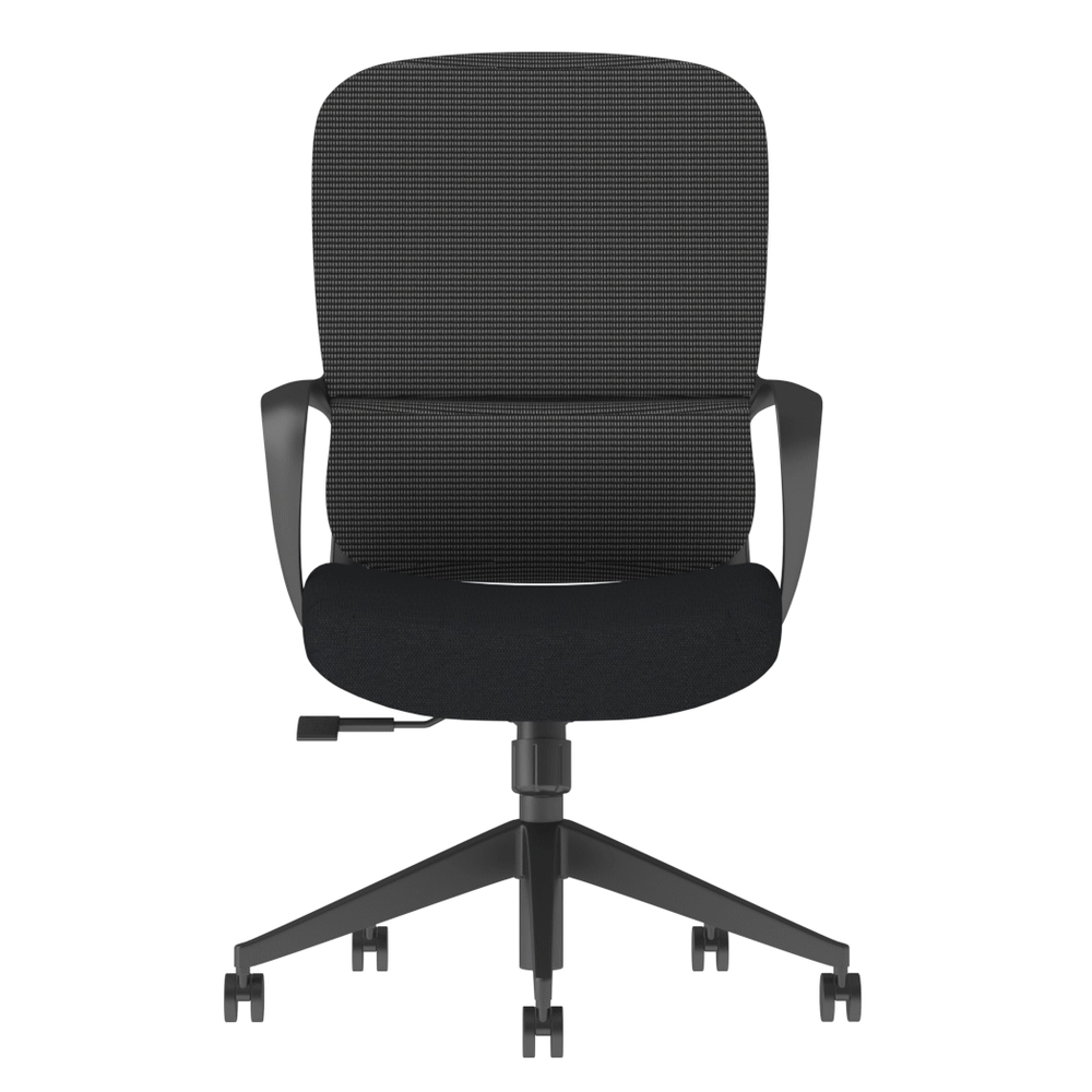 Wisal Medium back chair Black