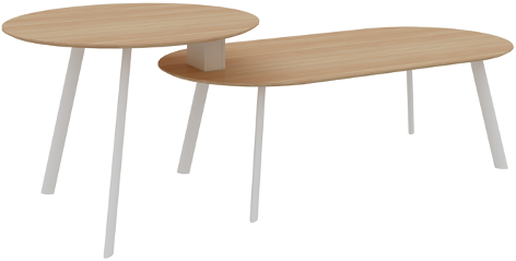 Atlas Meeting Table Two Circular