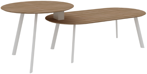 Atlas Meeting Table Two Circular - الصورة 2