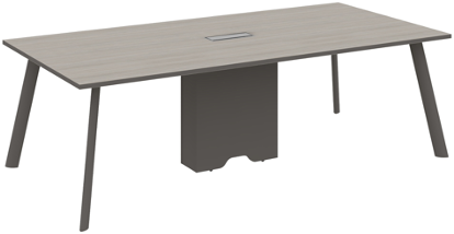 Atlas Meeting Table Grey - الصورة 2