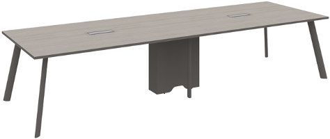 Atlas Meeting Table Grey Wide - الصورة 2