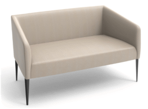 Taj 2 Seater Sofa White