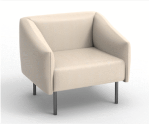 Jalsa Single Seater Sofa White