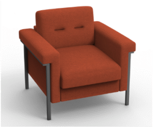 Tasmim Single Seater Sofa