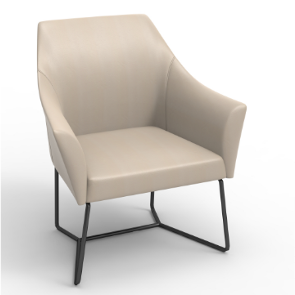 Bahw Armchair White square