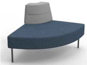 Curve Shaped Modular Sofa 2