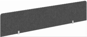 Agile Thin MDF Fabric Screen Wide